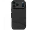Dėklas Decoded Textured Silicone Detachable Wallet - obudowa ochronna do iPhone 17 Pro Max kompatybilna su MagSafe (phantom juodas)