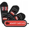 Dėklas Dėklas Box Dėžutė atminties kortelėms 5x Sd Sdhc Sdxc + 2x Microsd / Kh4 - A tipas