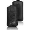 Oem Deko Universal dėklas - skirtas Samsung Galaxy I9100 Galaxy S2/i9000/S8600 Wave 3 juodos spalvos