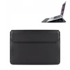Devia nešiojamo kompiuterio / MacBook dėklas Ultra-Thin 13,3'' atsparus vandeniui PU leather juodos spalvos