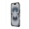 Crong Clear MAG Pro – dėklas iPhone 16 MagSafe (baltas)