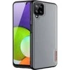 Dux Ducis Fino covered with nylon material Samsung Galaxy A22 4G dėklas telefonui pilkos spalvos