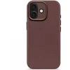 Dėklas „Decoded“ odinis galinis dangtelis – odinis „iPhone 17“ galinis dangtelis, suderinamas su „MagSafe“ (šokolado rudos spalvos)