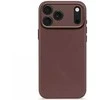 „Decoded Leather Backcott“ – odinis „iPhone 17 Pro“ galinis dėklas, suderinamas su „MagSafe“ (šokolado rudos spalvos)