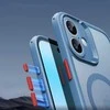 ESR Classic Pro Set Halolock MagSafe dėklas iPhone 16 - mėlynas