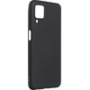 Forcell Oem SILICONE dėklas skirtas Samsung Galaxy A12 juodos spalvos