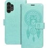 Forcell Oem MEZZO Book dėklas skirtas Samsung Galaxy A13 4G dreamcatcher žalios spalvos