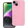 Dėklas Oem CLEAR CASE 2 mm BLINK skirtas Xiaomi Redmi 13C / POCO C65 rožinės spalvos