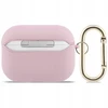 „Guess“ grūdėtas klasikinis logotipo dėklas, skirtas „AirPods Pro 3“ ausinėms - Rožinė