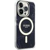 Guess GUHMP14XPCUMAK Apple iPhone 14 Pro Max 6.7″ juodos spalvos kietas dėklas Marble MagSafe