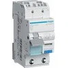 Hager RCBO Liekamosios srovės grandinės pertraukiklis su viršsrovės elementu. 1P+N 6kA B 16A/30mA A tipo QC (ADS916D)