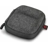 Pilkas HP Poly Voyager Free 60 veltinio dėklas su užtrauktuku