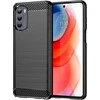 Hurtel Carbon flexible Motorola Moto G Stylus 2022 dėklas telefonui juodos spalvos