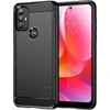 Hurtel Carbon dėklas skirtas Motorola Moto G Power 2022, juodas