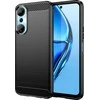 Hurtel Carbon Infinix Hot 20 flexible silikoninis carbon dėklas telefonui juodos spalvos