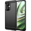 Hurtel Carbon Case dėklas, skirtas OnePlus Nord CE 3 lankstus silikoninis anglies dangtelis juodas