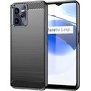 Hurtel Carbon dėklas skirtas Realme C35, juodas