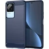 Hurtel Carbon dėklas skirtas Xiaomi POCO F4 5G, mėlynas