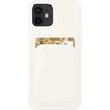 Hurtel Card silikoninis dėklas skirtas Samsung Galaxy S21 Ultra 5G, baltas