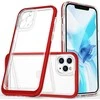 Hurtel Clear dėklas skirtas iPhone iPhone 11 Pro Max, raudonas
