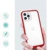 Hurtel Clear dėklas skirtas iPhone 12 Pro, raudonas