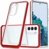 Hurtel Clear dėklas skirtas Samsung Galaxy S23, raudonas