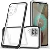Hurtel Clear dėklas skirtas Samsung Galaxy A22 4G, juodas