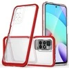 Hurtel Clear dėklas skirtas Xiaomi Redmi 10, raudonas