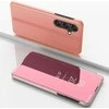 Hurtel Clear View Samsung Galaxy S24 FE dėklas telefonui rožinės spalvos