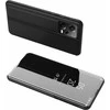 Hurtel Shiny atverčiamas dėklas, skirtas Xiaomi Redmi Note 12 Pro+ Clear View Case juoda