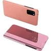 Hurtel Clear View dėklas skirtas Samsung Galaxy A72 4G, rožinis