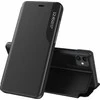 Hurtel Eco Leather View dėklas skirtas iPhone 13 Pro Max, juodas