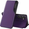 Hurtel Eco Leather View Case elegant su piniginės ir stovelio funkcionalumu Samsung Galaxy A26 – dėklas telefonui violetinės spalvos