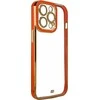 Hurtel Fashion dėklas skirtas Apple iPhone 12 Pro Max, auksinis/raudonas