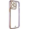 Hurtel Fashion dėklas skirtas Apple iPhone 12 Pro, auksinis/violetinis