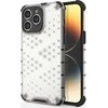 Hurtel Honeycomb dėklas skirtas iPhone 14 Pro, skaidrus