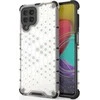Hurtel Honeycomb dėklas skirtas Samsung Galaxy M53 5G, skaidrus