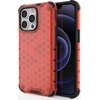 Hurtel Honeycomb dėklas skirtas iPhone 13 Pro, raudonas