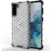 Hurtel Honeycomb dėklas skirtas Samsung Galaxy S22 + (S22 Plus), skaidrus