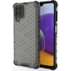 Hurtel Honeycomb dėklas skirtas Samsung Galaxy A22 4G, juodas