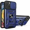 Hurtel Hybrid Armor Camshield dėklas skirtas iPhone 14 Plus, mėlynas