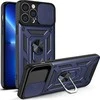 Hurtel Hybrid Armor Camshield dėklas skirtas iPhone 13 Pro Max, mėlynas