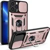 Hurtel Hybrid Armor Camshield dėklas skirtas iPhone 13 Pro Max, rožinis