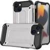 Hurtel Hybrid Armor dėklas skirtas iPhone 13, sidabrinis