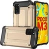 Hurtel Hybrid Armor dėklas skirtas Xiaomi Redmi Note 10 5G / Poco M3 Pro, auksinis