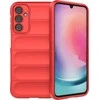 Hurtel Magic Shield Samsung Galaxy A24 4G flexible armored dėklas telefonui raudonos spalvos