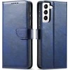 Hurtel Magnet atverčiamas dėklas skirtas Samsung Galaxy S22 + (S22 Plus), mėlynas