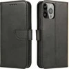 Hurtel Magnet atverčiamas dėklas skirtas Motorola Moto E32, juodas