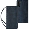Hurtel Magnet Strap dėklas su dirželiu skirtas Samsung Galaxy S22 + (S22 Plus), mėlynas