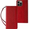 Hurtel Magnet Strap dėklas su dirželiu skirtas Samsung Galaxy S23+, raudonas
